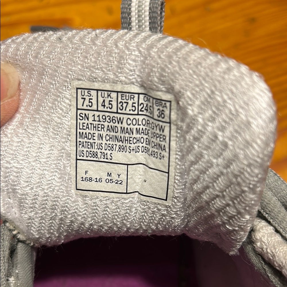 Skechers Gray Sneakers - Picture 3 of 6